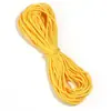 Paracord de Poliéster de Color Sólido Hilo Retorcido para Manualidades Colgante Cuerda para Ropa miu Accesorios Hechos a Mano Cuerda para Sombrero Material Cuerda Hilo de Cuerda