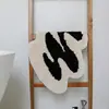 Alfombrilla de baño flocado antideslizante, alfombrilla de suelo de baño absorbente de agua, felpudo de entrada, alfombra para mesita de noche de dormitorio en casa
