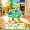 Modelo Nuevo Transfronterizo en Stock Fregadero Eléctrico Simulado para Lavar Platos Infantil con Agua Circulante Fregadero de Cocina Juguete Educativo