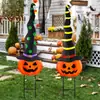 Decorações de abóbora de Halloween ao ar livre transfronteiriças, ornamentos, luzes noturnas, artesanato, adereços personalizados para atmosfera de festa