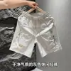 Verano Nuevo Estilo Bolsillo con Cremallera Logo Pequeño Cordón Shorts 2026 Tendencia Hombres Deportes al Aire Libre Casual Versátil