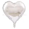 Globos de Papel de Aluminio en Forma de Corazón de 18 Pulgadas para Confesiones de Parejas, Decoración para Fiestas de Cumpleaños, Bodas y Celebraciones, Globos en Forma de Corazón para Soltar