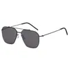 Óculos Linde Modelo Igual 8804 Masculino Titânio Puro Lentes de Sol Alta Definição Armação Grande Óculos de Sol Emagrecedores High-End para Mulheres