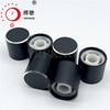 Perilla Marca Yrfknob Aleación de Aluminio Perilla Eje de Flor Negro Arenado Potenciómetro Codificador Perilla de Interruptor Temporizador