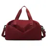 Bolsa Deportiva de Ocio Simple para Fitness Cruzada Separación Seca y Húmeda Bolsa de Viaje para Exteriores Gran Capacidad Bolsa de Almacenamiento para Dormitorio Estudiantil