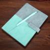 Set de Cuaderno A5 Diario Creativo Cubierta de Cuero PU Logotipo Cuaderno de Hojas Sueltas Fabricante Venta al por Mayor Creativo Moderno