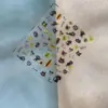 Novos Adesivos de Unha Estilo Ins Olho de Gato com Estampa Dourada, Gato de Desenho Animado Fofo e Diabinho Adesivos de Unha DIY Atacado