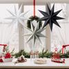 Nova estrela de nove pontas estrela de papel origami decoração pendurada festa de natal decoração aniversário feriado jardim de infância layout de janela