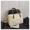 2026 Bolso de muñeca estilo japonés lindo y dulce con tema de estrellas, bolso de hombro, mochila escolar, bolso versátil de nailon, diseño transparente de doble capa