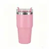 Taza de coche para coche con pulverización de 20 oz de Amazon transfronteriza, taza de agua fría de gran capacidad, aislamiento al vacío para coche de acero inoxidable 304
