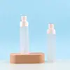 Frasco de Plástico com Bomba Cosmética 110ml Transparente Fosco Névoa Fina Spray Fixador de Maquiagem Protetor Solar Frasco Mais Vendido no Sudeste Asiático