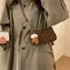 Bolso de Axila para Mujer, Nuevo Bolso de Hombro de Moda Tendencia Nicho con Lunares y Lazo para el Trabajo y los Viajes Diarios, Bolso Cruzado