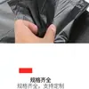Fabricante de bolsas de basura grandes bolsa plana negra engrosada tamaño grande bolsa de basura para propiedad sanitaria bolsa de plástico tipo chaleco dropshipping