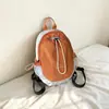 Bolsa Transversal/Ombro Outdoor Transfronteiriça 2026 Tecido de Nylon Leve Unissex Fechamento com Cordão Cor Color Blocking Fashion Esportiva para Caminhada