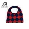 Bolsa de Crochet para Mujer de Venta Caliente Transfronteriza Bolso Tejido a Mano Bolso de Mano Bolso Tejido Bolsa Estilo Mori para Chica Chica Mori
