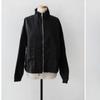 Chaqueta Corta Estilo Coreano 2026 Nueva Ligera con Cuello Alto para Viajes Diarios, Estilo Dulce y Fresco, Alta Calidad, Top Casual y Ligero para Mujer