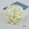Flor de hortênsia artificial estilo europeu 54 pétalas com pétalas pintura a óleo hortênsia salão de casamento arranjo de flores decoração de caixa de presente