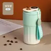 Taza Aislada Inteligente con Pantalla de Temperatura de Acero Inoxidable 316 para Hombres y Mujeres Portátil Almacenamiento en Frío Taza de Café para Agua Regalo Impresión Pantalla Digital