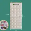 Bolsa de almacenamiento para cuerda de saltar de jardín de infantes Bolsa de almacenamiento para colgar en la pared del aula Bolsa de almacenamiento para toalla de sudor Lienzo de clase escolar Bolsa colgante para teléfono móvil y artículos varios