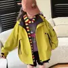 Chaqueta Cortavientos de Moda Nueva para Niñas Primavera, Otoño, Invierno 2026 para Niños Mayores, Chaqueta con Capucha Versátil Casual para Exteriores