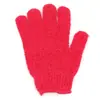 Guante Exfoliante de Baño de Cinco Dedos, Herramienta para Exfoliar la Espalda, Engrosado, Amigable con la Piel, Exfoliante, Masaje, Exportación de Fábrica Personalización