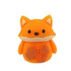 Figuras de animales de otoño de venta caliente transfronteriza, tapas de bolígrafos de PVC, puntas de bolígrafo de goma blanda 3D, accesorios de papelería, ventas directas de fábrica
