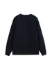 ZA comercio exterior transfronterizo artículo popular de ropa para mujer 2026 otoño nuevo moda europea y americana cómodo casual suéter de punto liso