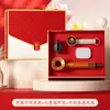 Regalos de Verano Personalizados para Negocios, Cajas de Regalo Prácticas para Clientes y Empleados, Sets de Regalo de Abanicos de Alta Gama, Sets de Regalo para Ceremonias de Apertura