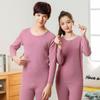 Conjunto de Ropa Interior Térmica para Niños, Pijama Caliente de Felpa para Niños, Ropa de Dormir Cepillada para Adolescentes, Conjunto de Capa Base de Invierno para Niñas