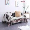 Popular en Internet Cubierta Completa Uso Doble Cara Toalla para Sofá Decoración de Casa de Huéspedes Sala de Muestras Manta para Sofá a Prueba de Polvo Cubierta de Sofá de Primera Clase