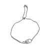 Verano Nueva Moda Versátil Súper Brillante Completo de Diamantes Geométrico Hebilla de Herradura Pulsera Nicho Temperamento Diseño Joyería Venta al por Mayor