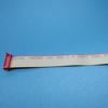 Cable IDC 1.27 Cable IDC terminado con extremo macho 4-26p cable con cabezal rojo 1.27 cable gris
