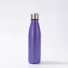Botella de Acero Inoxidable para Refresco tipo Cola de Amazon Transfronteriza 304 Aislada al Vacío de Doble Pared Botella de Agua Deportiva Botella de Cola Taza Térmica