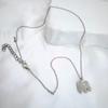 Collar corto de aleación de la suerte para clavícula unicornio creativo europeo y americano AliExpress red externa corto simple collar Yiwu Mayorista