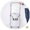 Funda Transparente Gruesa Resistente al Desgaste para Maleta Fabricante Impermeable y a Prueba de Polvo Cubierta Protectora Semi-Transparente para Maleta de Viaje Estuche de PVC
