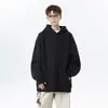 Sudadera Pesada con Bordado 3D Lavada a la Piedra y Desgastada para Hombre Tallas Grandes, Nueva para Otoño/Invierno 2026 para Adolescentes