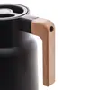 Garrafa Térmica Plástico Orgânico Preto 1L - Lyor