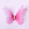 Accesorios de Ropa DIY Accesorios para la Cabeza Malla Chifón Doble Capa Tul Mariposa Accesorio para el Cabello Moño Artístico Retro