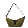 Bolsa de tela de nailon transfronteriza para mujer, gran capacidad, nueva 2024, informal, versátil, de hombro cruzado, bolsa tipo bollo con sentido avanzado