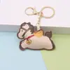 Productos Culturales y Creativos: Hazte Rico Pronto, Buena Suerte, Llavero de Carro de Caballo Pequeño, Colgante para Bolso, Colgante del Año Zodiacal, Llavero de Regalo Promocional