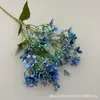 Ventas Directas Transfronterizas Rododendro de 3 Puntas Flores Artificiales Boda Ins Decoración Suave Flores Falsas Muebles para el Hogar Decoración de Bonsái de Jardín Flores Falsas