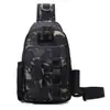 Bolsa Cruzada Táctica Multifuncional para Montañismo al Aire Libre para Hombres, Mochila de Pesca con Bolsillo para Botella de Agua, Bolsa Portátil para Correr y Ciclismo