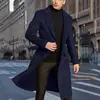 Transfronterizo 2023 Nuevo Comercio Exterior Abrigo Largo Británico para Hombre Abrigo de Lana deseo Abrigo de Lana para Hombre