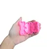 Molde de Silicone para Chaveiro Osso de Cachorro de 3 Furos Osso Molde de Epoxy Cristalino Molde para Fazer Pingente DIY