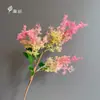 Rocío de Rosa Amarilla Flores Artificiales, Arreglos Florales, Amante Nebuloso Flores Artificiales, Venta Directa de Fábrica Accesorios de Fotografía