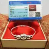 Pulseira Atacado Dragão e Fênix Auspicioso III Flor de Sarja Pulseira Banhada a Prata Feminina Pulseira Peixes Flor de Lótus
