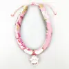 Explosivo color japonés gato y gato con cuello de viento perro pequeño Campana collar para mascota fabricantes de joyería