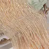 Cuentas de Cristal Mini Brillantes de 2 mm, Cuentas Planas de Cristal Ultra-Excelentes para Anillos con Borlas de Bricolaje, Pulseras Hechas a Mano, Collares y Ensartado de Cuentas