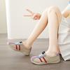 Zapatos Blancos 2025 Primavera Nuevo Estilo Coreano Ins Casual Deportes Combinan con Todo Zapatos de Skate para Estudiantes Mujeres Fotografía Callejera K1507
