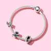 Cuentas de plata de ley s925 con números arábigos transfronterizos, estilo retro, accesorios de joyería DIY SCC1418